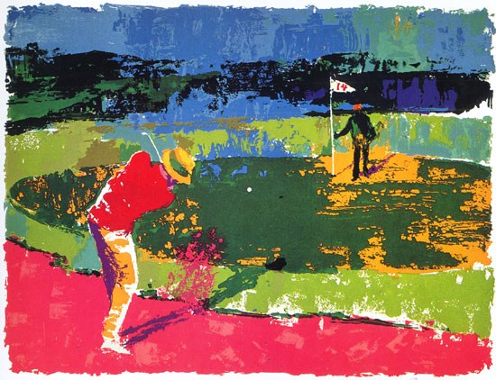 Leroy Neiman Chipping On